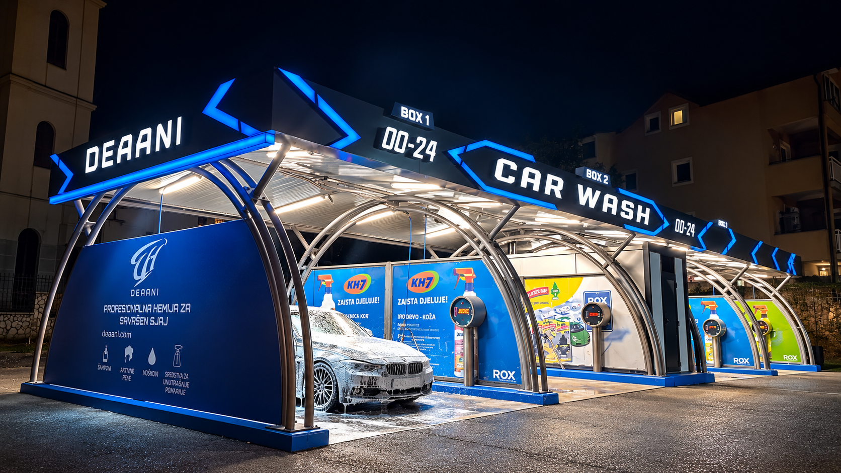 DEAANI samouslužna autopraonica u Gradačcu