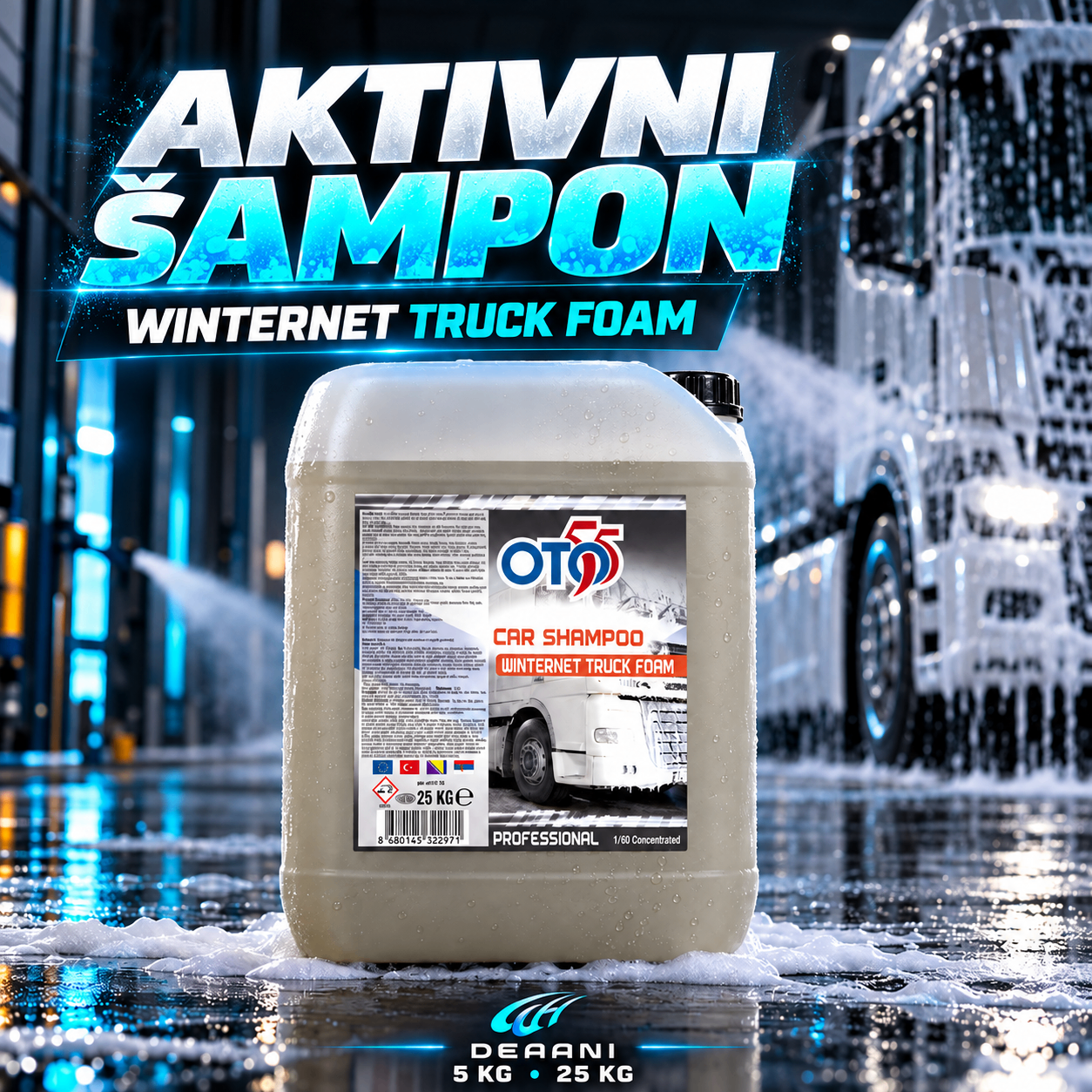 Aktivni šampon WINTERNET TRUCK PRO